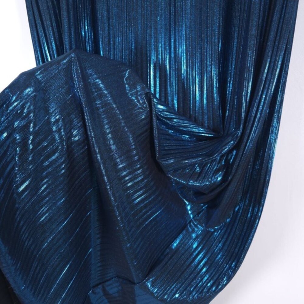 NWT ADDISON EVENINGS‎ Prom Dress Social Satin Pleated Skirt N2350B4 Size 10 - Picture 12 of 15